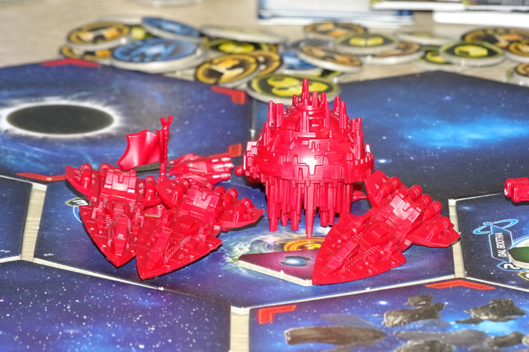 Flota Uniwersytetu po wiekopomnym zwycięstwie nad Yssarilami